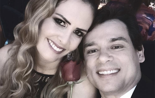 Celso Portiolli e a esposa Suzana Marchi (Foto: reprodução)