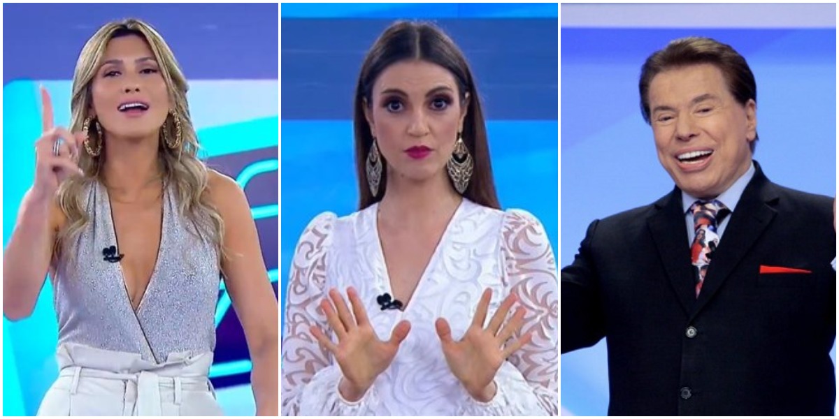 Lívia Andrade e Chris Flores são contratadas do SBT, emissora de Silvio Santos (Reprodução)