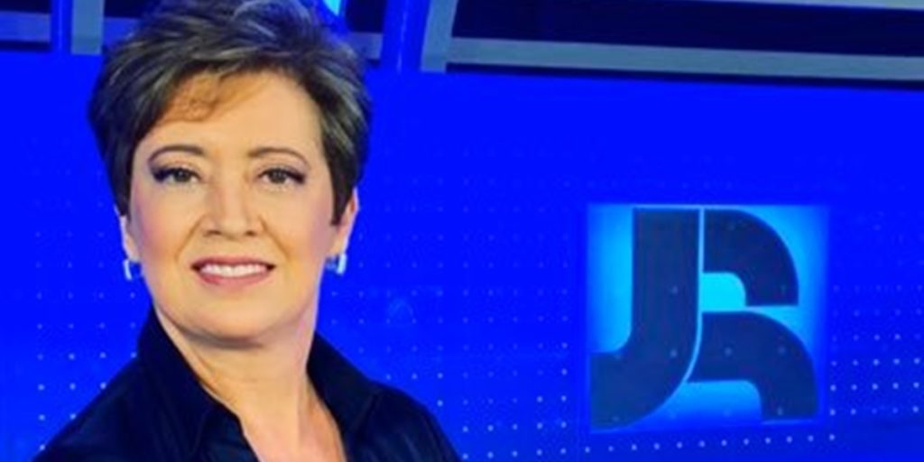 Christina Lemos é a substituta de Adriana Araújo no Jornal da Record (Foto: Reprodução)