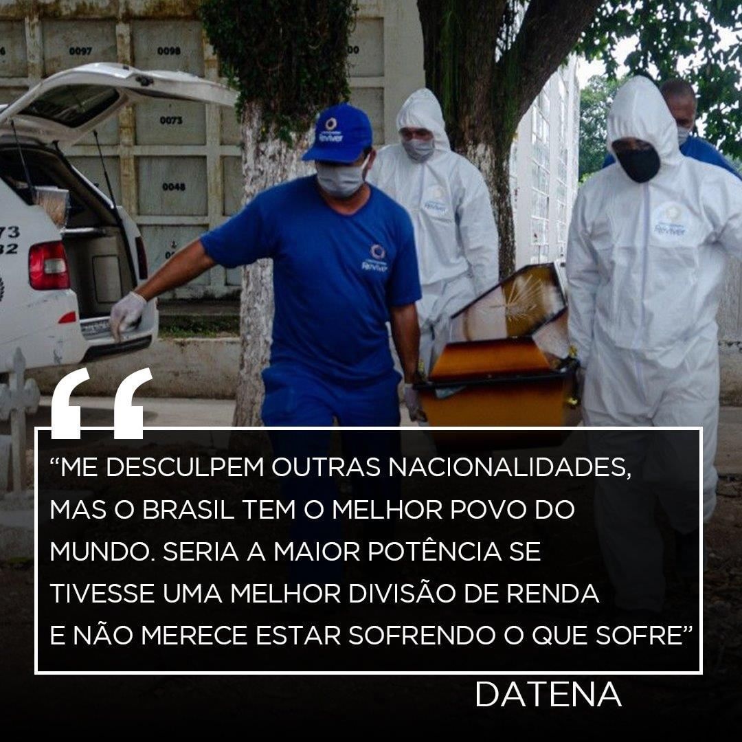 Datena fez post reflexivo nas redes sociais (Foto: Reprodução/Instagram)