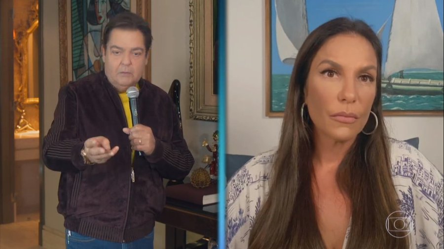 Faustão quebrou o silêncio sobre briga de Anitta e Ivete Sangalo - Foto: Reprodução