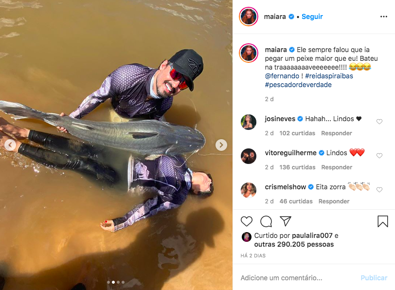A famosa cantora sertaneja, Maiara, que faz dupla com Maraísa, chamou atenção ao falar sobre casamento com Fernando Zor mais uma vez (Foto: Reprodução/Instagram)
