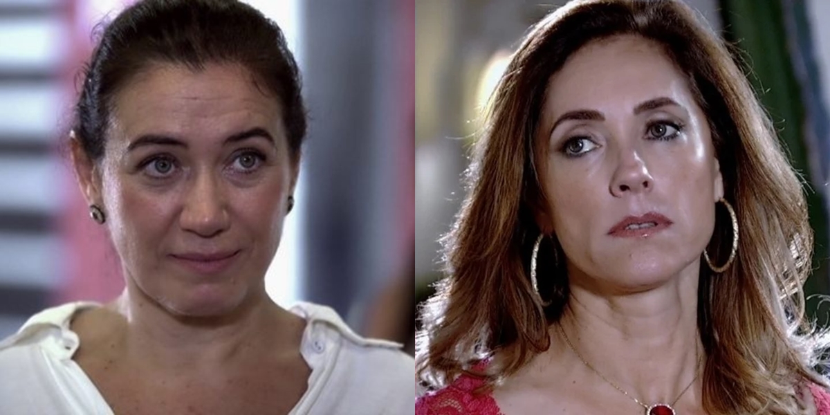 Griselda (Lilia Cabral) se vinga de Tereza Cristina (Christiane Torloni) em Fina Estampa (Foto: Reprodução/Globo)