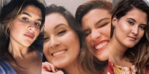 Giulia Costa e Bia Bonemer são muito amigas (Foto montagem: TV Foco)