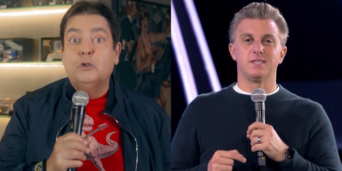 ♎ on X: O Faustão vendo que o Luciano Huck não assumiu a bronca