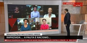 GloboNews escala jornalistas negros após críticas em cobertura (Foto: Reprodução)