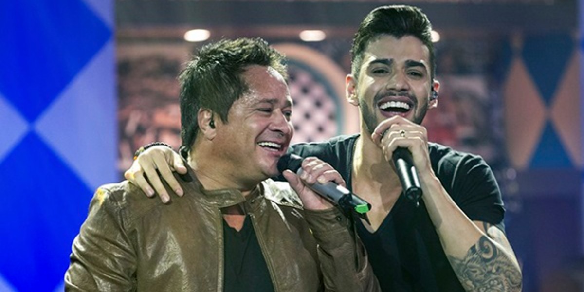 Gusttavo Lima e Leonardo (Foto: Divulgação)