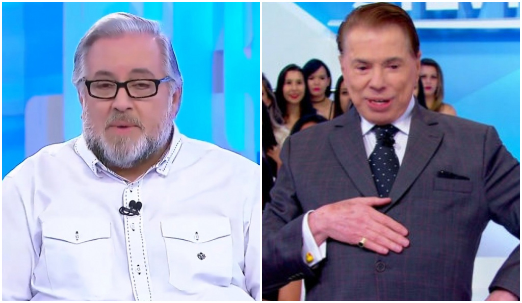 Leão Lobo surpreendeu e desobedeceu ordem de Silvio Santos - Foto: Montagem