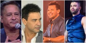 Leonardo, Gusttavo Lima, Eduardo Costa, Zezé Di Camargo (Reprodução)