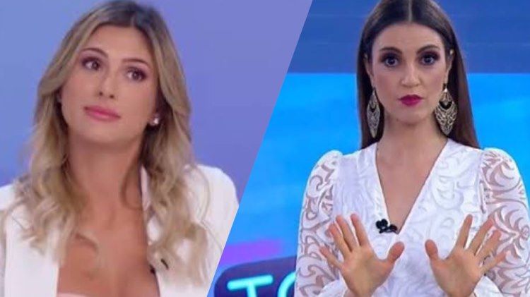 Lívia Andrade fala sobre sua saída do Triturando do SBT e sobre Chris Flores assumis o posto de apresentadora da atração (Montagem: TV Foco)