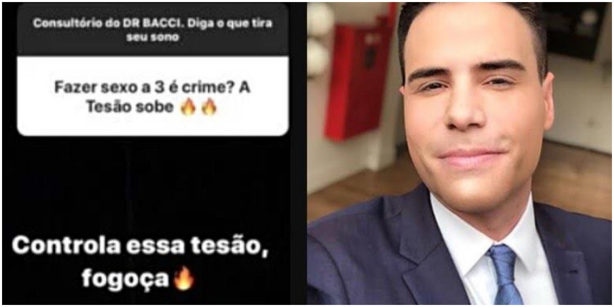 Após expôr sexo a e revelar gosto de parceiro Luiz Bacci fala na TV Duro pra cacete TV Foco