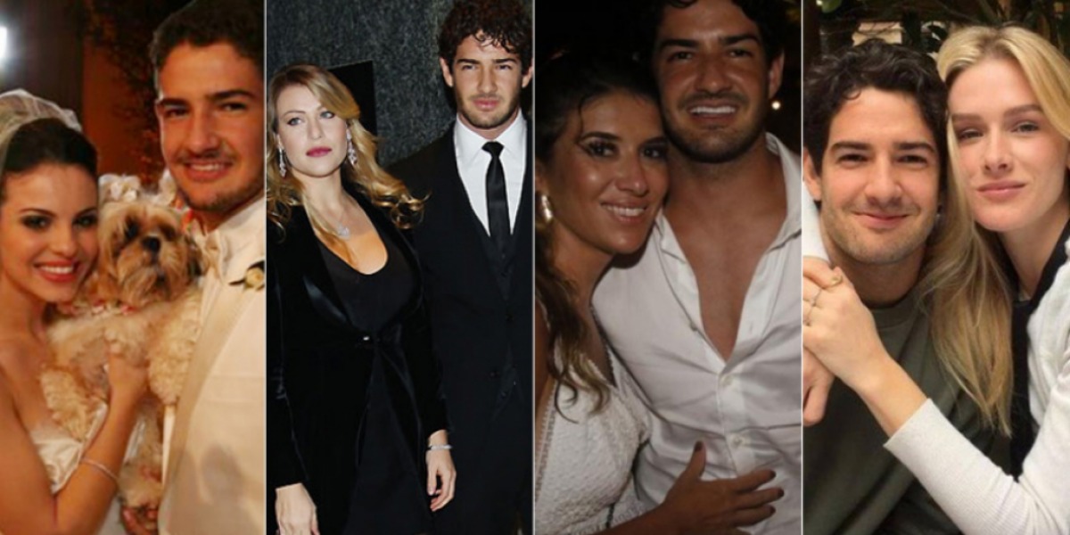 Alexandre Pato, antes de casar com Rebeca Abravanel, teve uma vida amorosa agitada (Montagem: TV Foco)