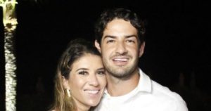 Alexandre Pato e Rebeca Abravanel (Foto: reprodução)