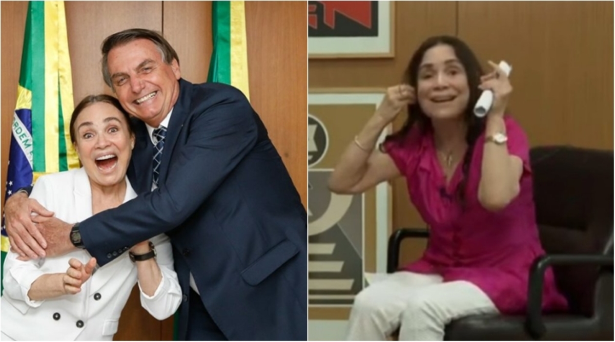 Regina Duarte é processada após entrevista polêmica (Foto: Montagem)