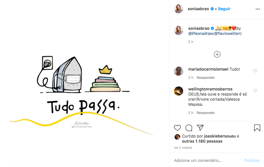 A famosa apresentadora do A Tarde É Sua, da RedeTV!, Sonia Abrão deixou os seus seguidores preocupados após fazer anúncio (Foto: Reprodução/Instagram)