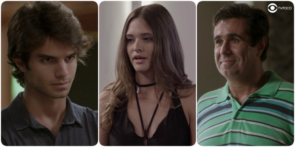 Destinos de Fabinho, Cassandra e Hugo se entrelaçaram em Totalmente Demais