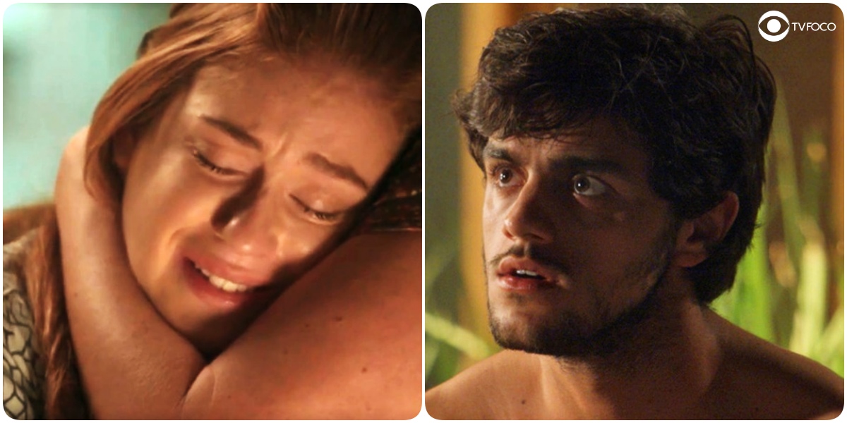 Eliza (Marina Ruy Barbosa) ficará desesperada com Jonatas (Felipe Simas) à beira da morte em Totalmente Demais (Foto: Reprodução/Globo)