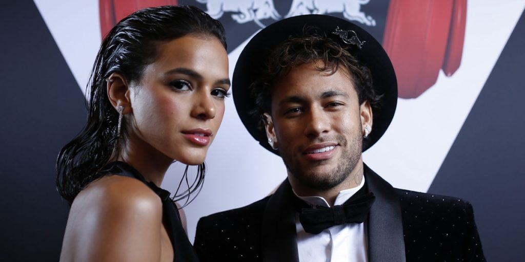 Neymar ao lado de Bruna Marquezine. (Foto: Divulgação)