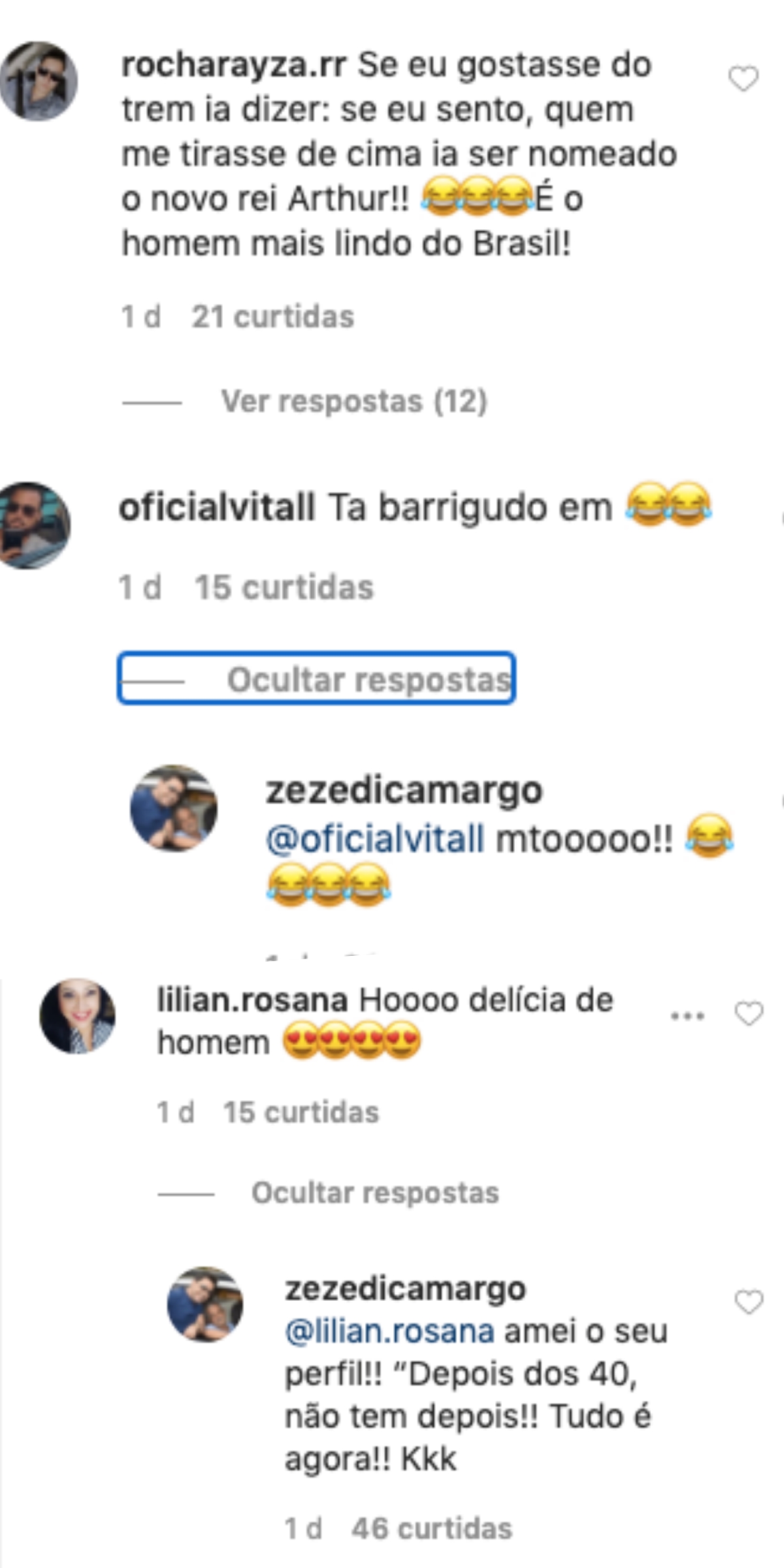 Zezé di Camargo foi elogiado por uma nova publicação (Foto: reprodução)