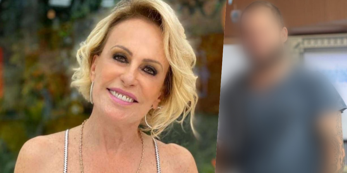 Ana Maria Braga e filho misterioso (Foto: Montagem)