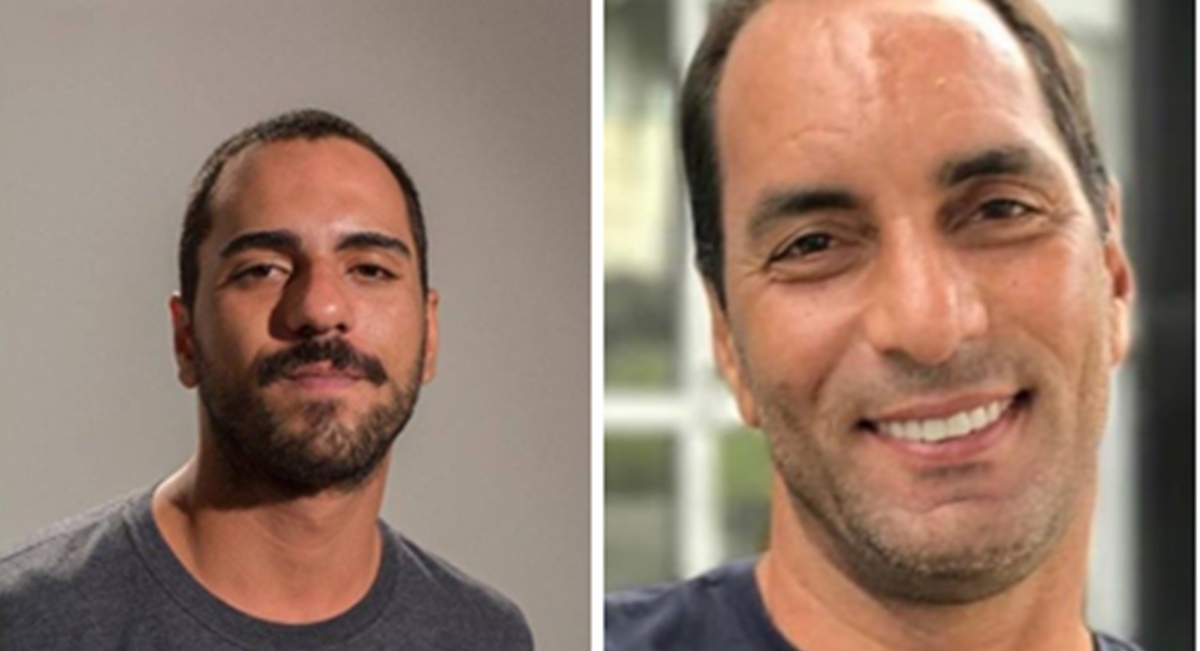 Alexandre Mortaguá e Edmundo nunca tiveram relação de pai e filho (Foto: Montagem/TV Foco)