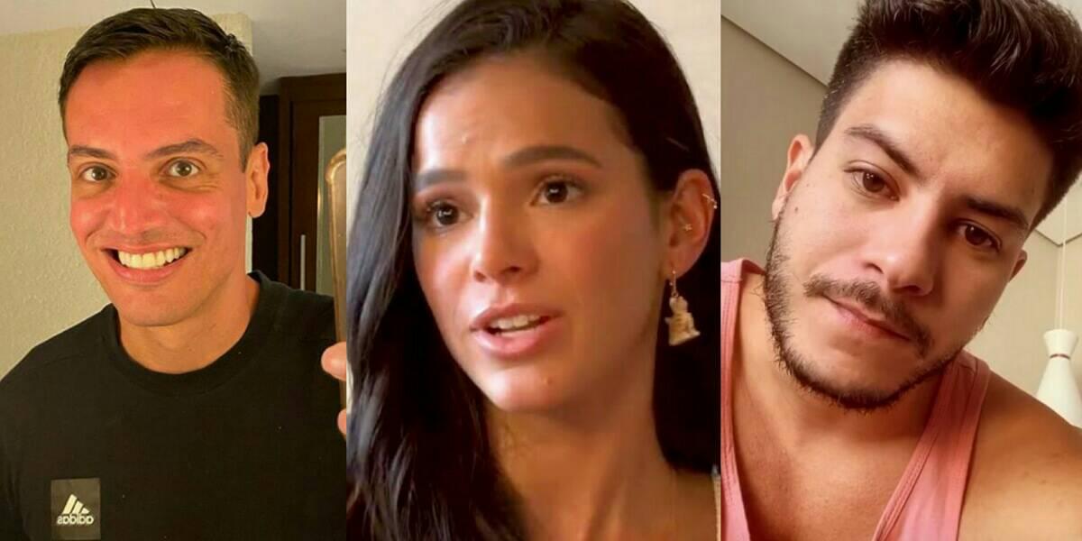 Neymar, Bruna Marquezine e Arthur Aguiar foram envolvidos em escândalo após publicação de Leo Dias (Foto: Divulgação)