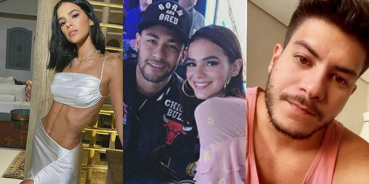 Bruna Marquezine negou ter traído Neymar com Arthur Aguiar e lista consequências dos boatos (Foto: Reprodução)