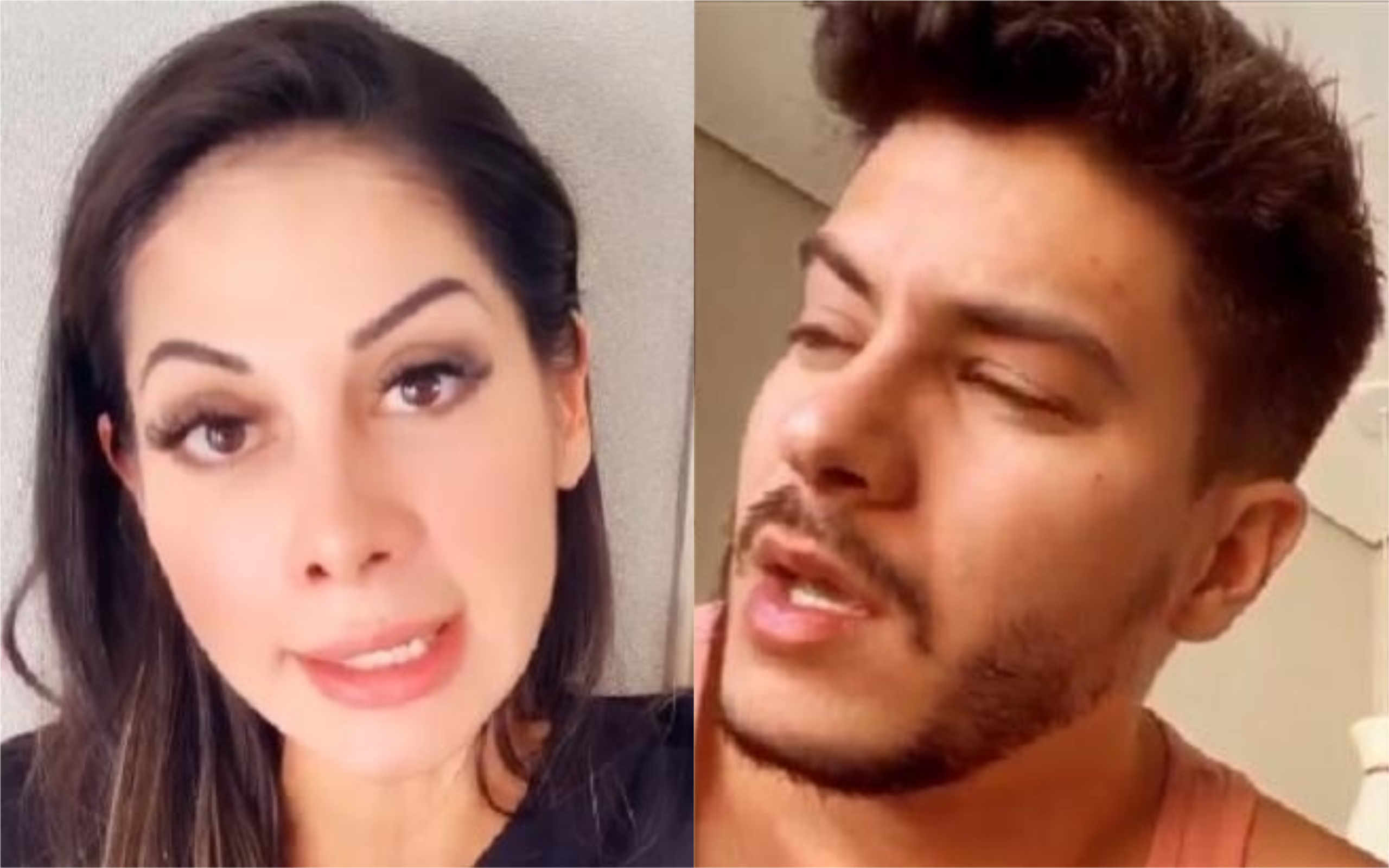 Mayra Cardi e Arthur Aguiar entraram em pé de guerra após separação (Foto: Divulgação)