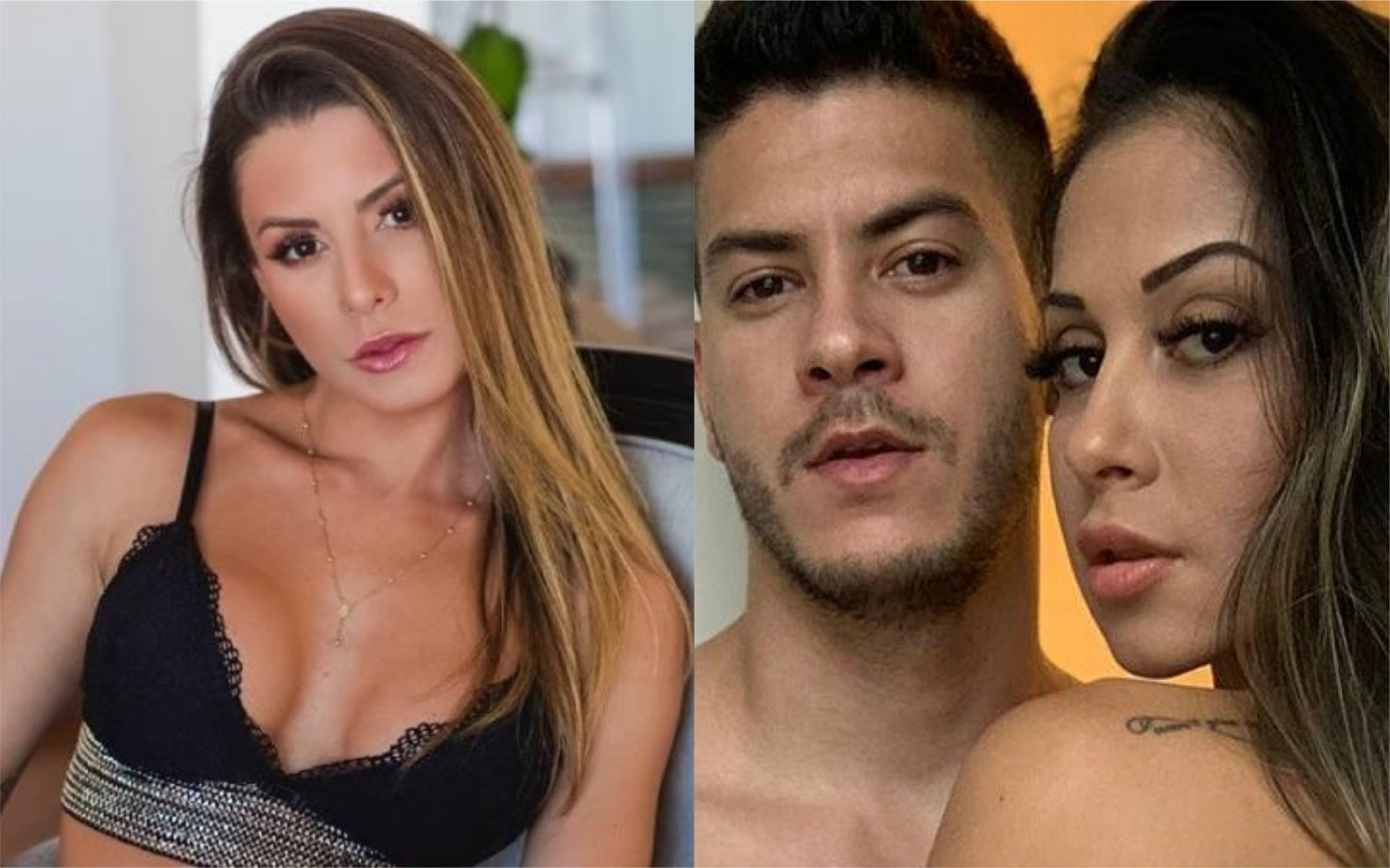 Aricia Apontada Como Amante De Arthur Aguiar Exp E A Verdade Peguei