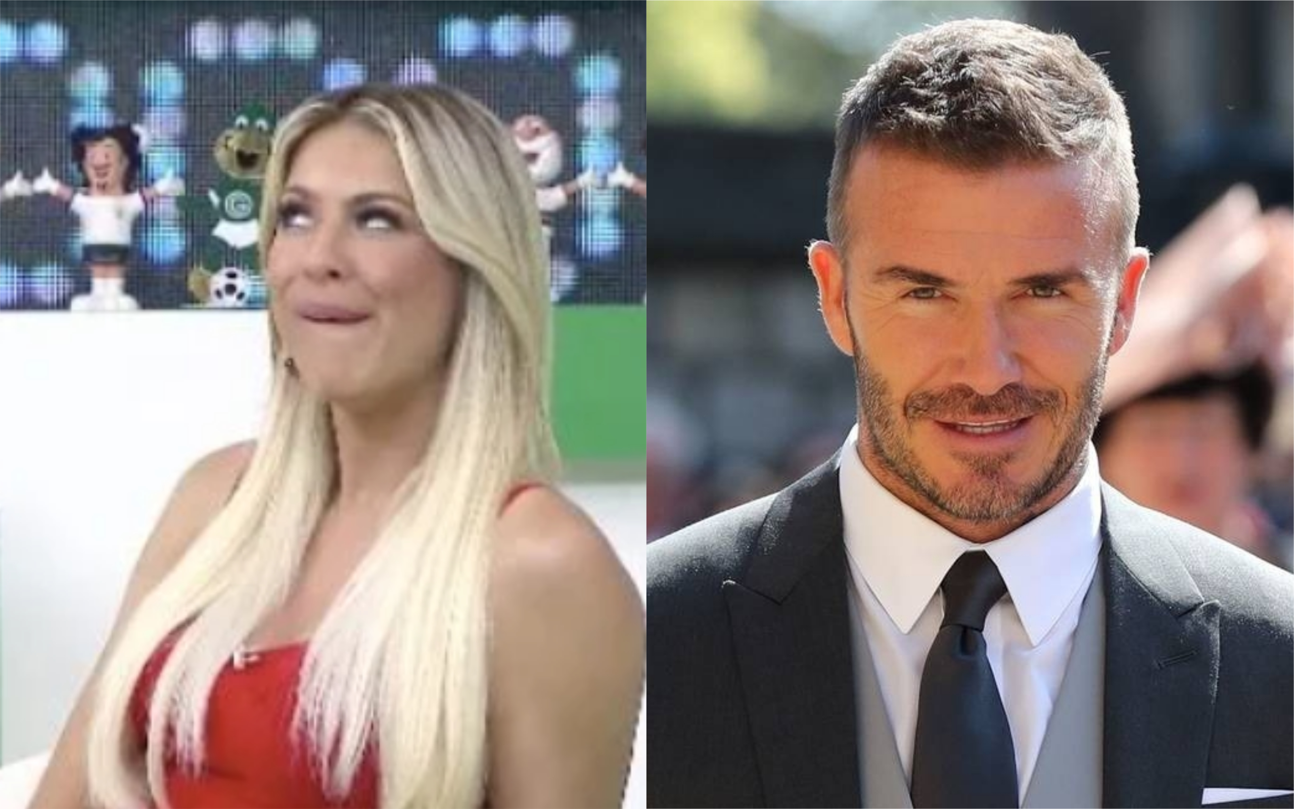 Renata Fan recebeu mensagem especial de David Beckham band