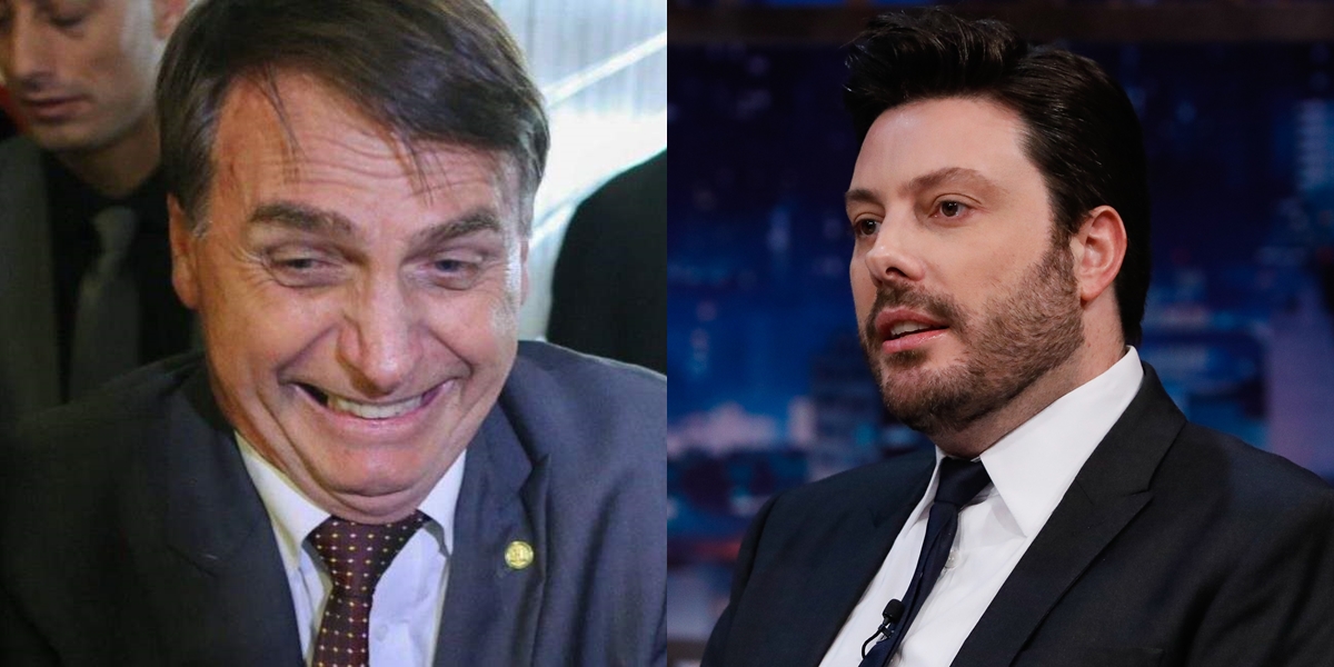 Bolsonaro e Danilo Gentili