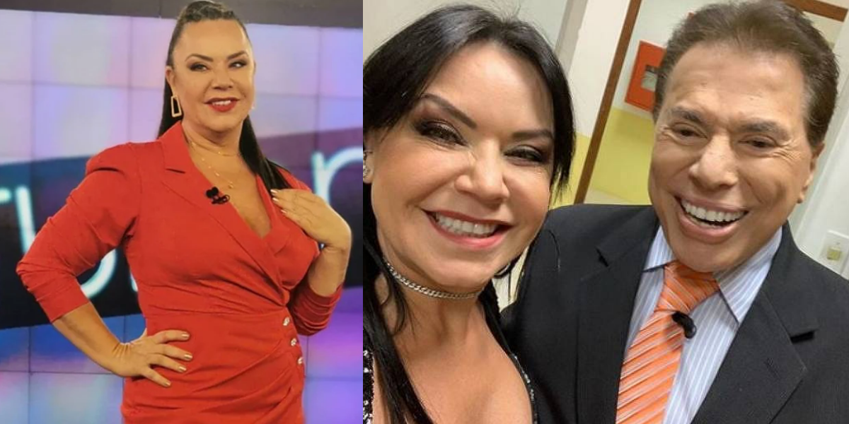 Flor e Silvio Santos (Foto: Montagem)