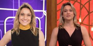 Fernanda Gentil na Globo (Foto reprodução/montagem)