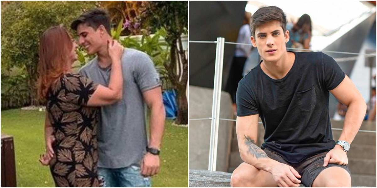 Tiago Ramos namorou Nadine Gonçalves, mãe de Neymar. (Foto: Montagem/Reprodução)