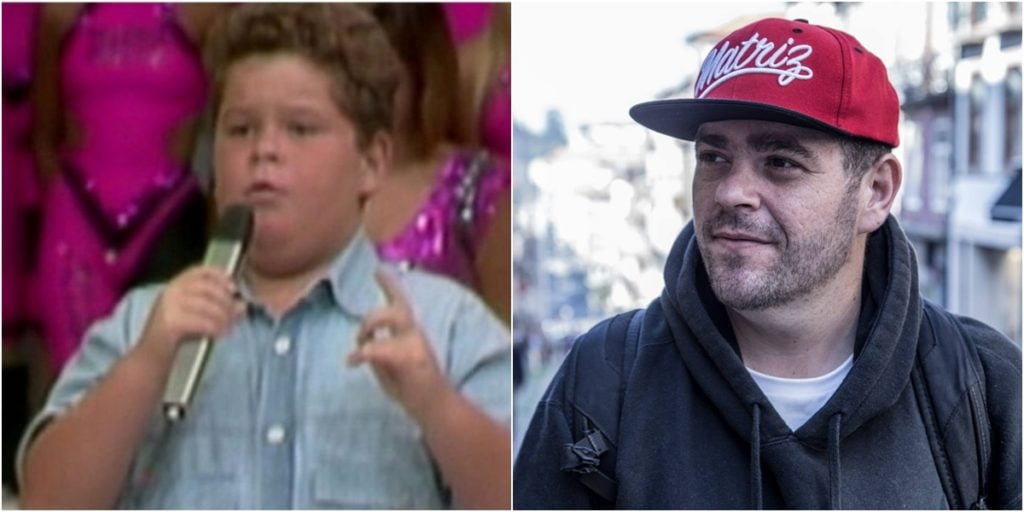 Caíque Benigno fez sucesso como o "mini Faustão" nos anos 1990. (Foto: Montagem/Reprodução)