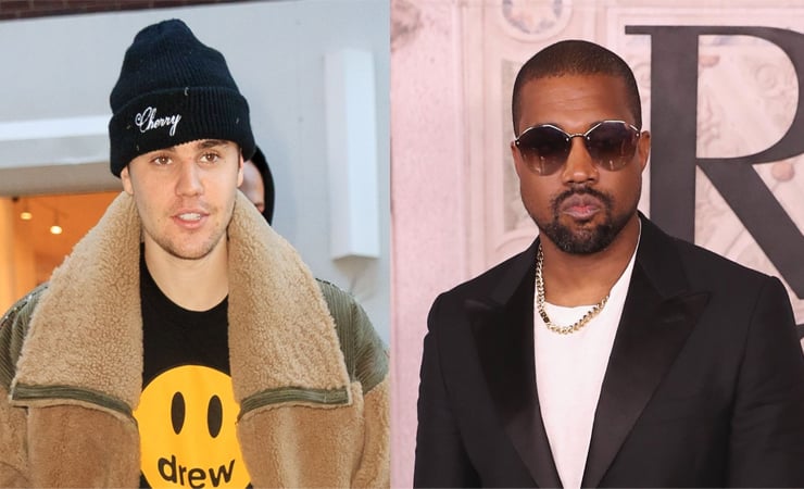 Justin Bieber faz visita à Kanye West (Foto: Reprodução)