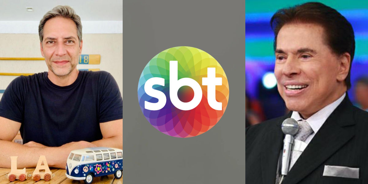 Lacombe, Silvio Santos do SBT (Foto: Montagem)