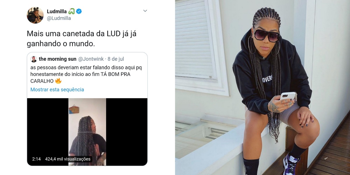 Ludmilla revela detalhes sobre treinamento para carreira de atriz (Foto: Reprodução/Twitter/Instagram)