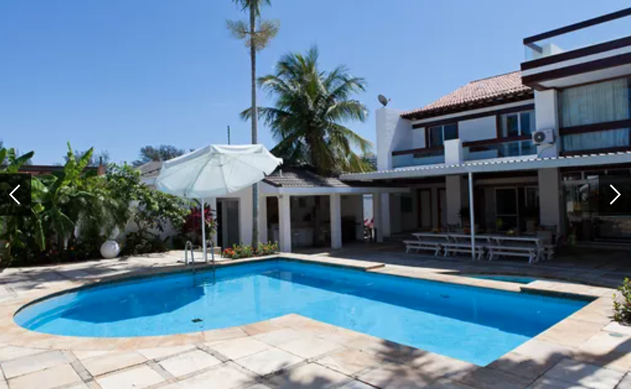 Piscina da Mansão de Renato (Foto: Reprodução)