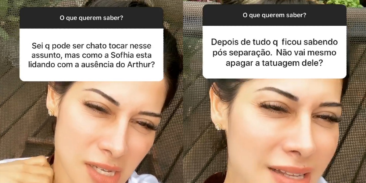 Mayra Cardi responde perguntas de seguidores no instagram (Foto: Reprodução/Instagram)