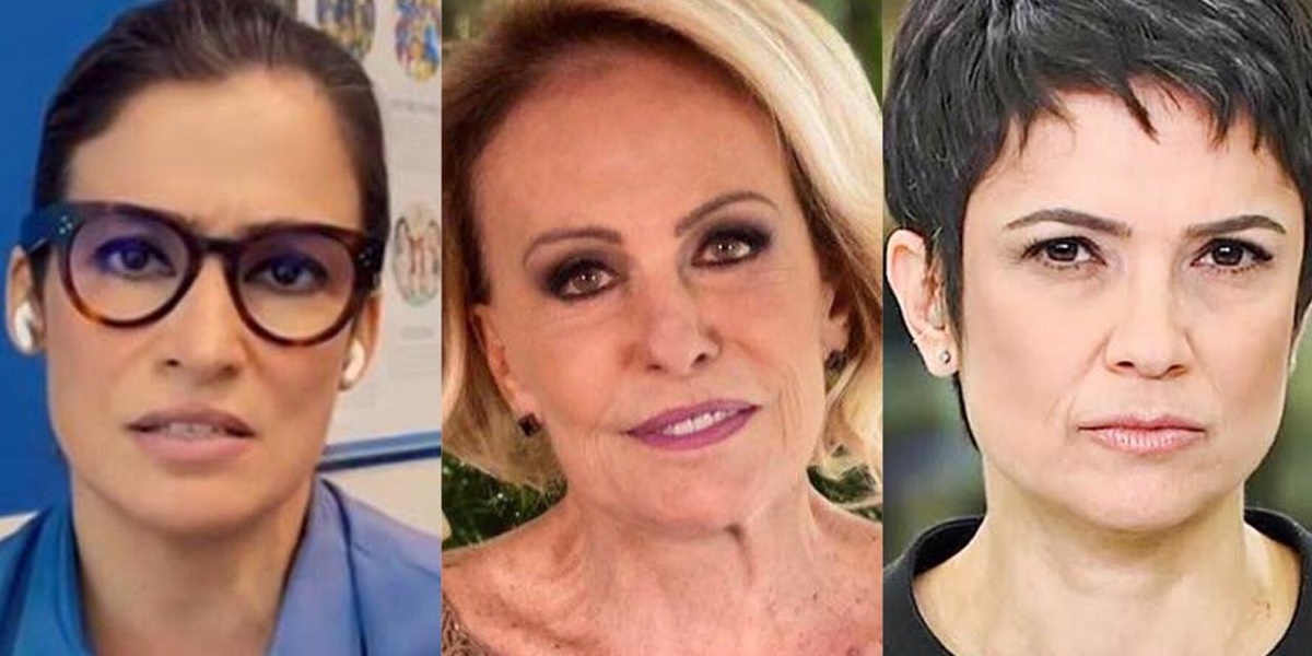 Renata Vasconcellos, Ana Maria Braga, Sandra Annenberg