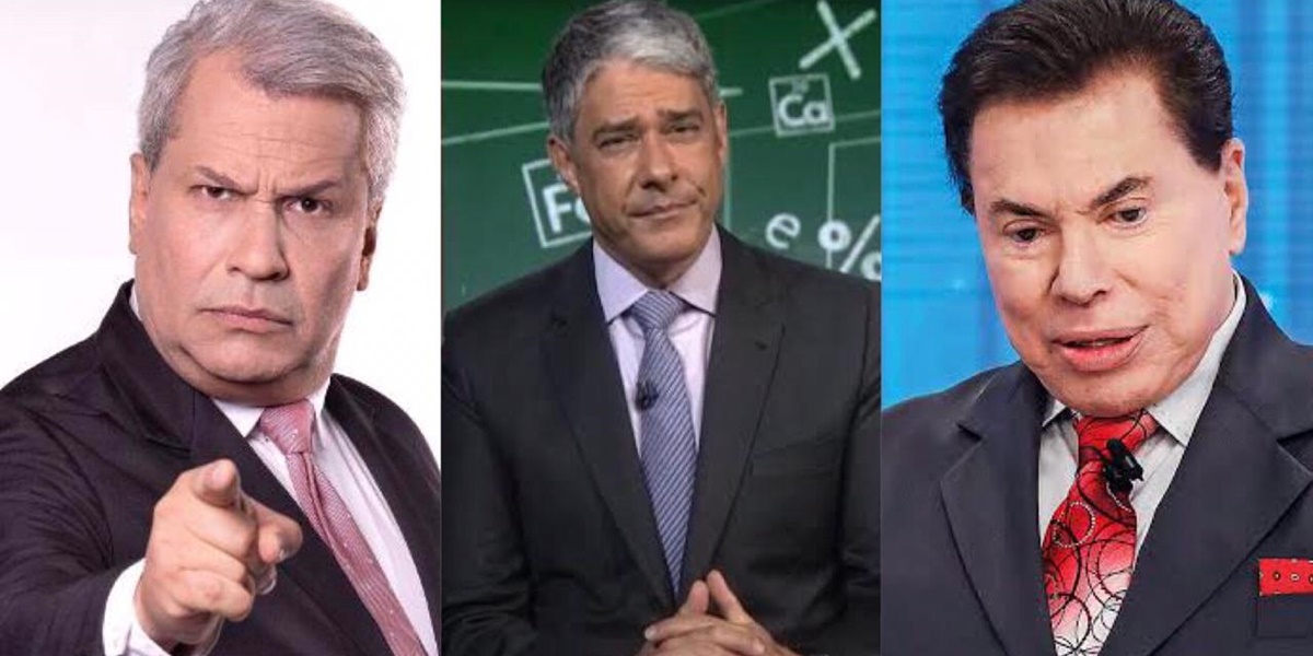 Sikêra Jr, William Bonner, Silvio Santos