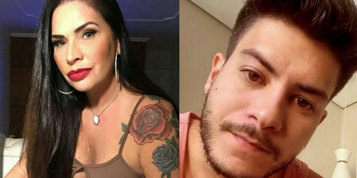 Solange Gomes expõe caso com Arthur Aguiar, ator nega (Foto: Reprodução/Instagram)