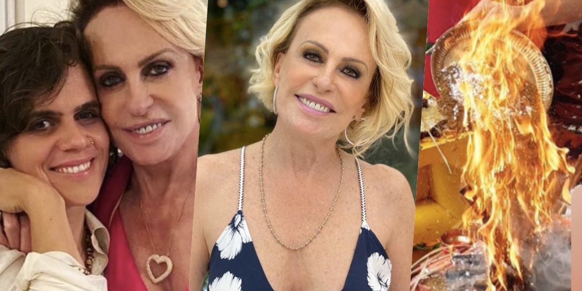 Filha secreta de Ana Maria Braga fez um ritual e compartilhou com o público (Foto montagem: TV Foco)