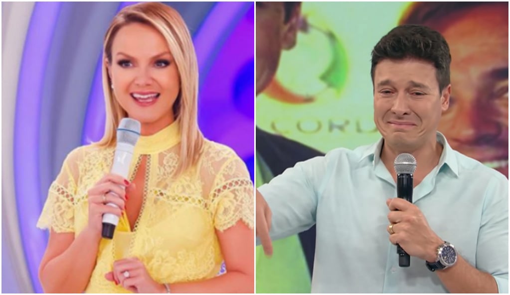 Eliana e Rodrigo Faro concorreram e loira se deu novamente melhor em audiência - Foto: Reprodução