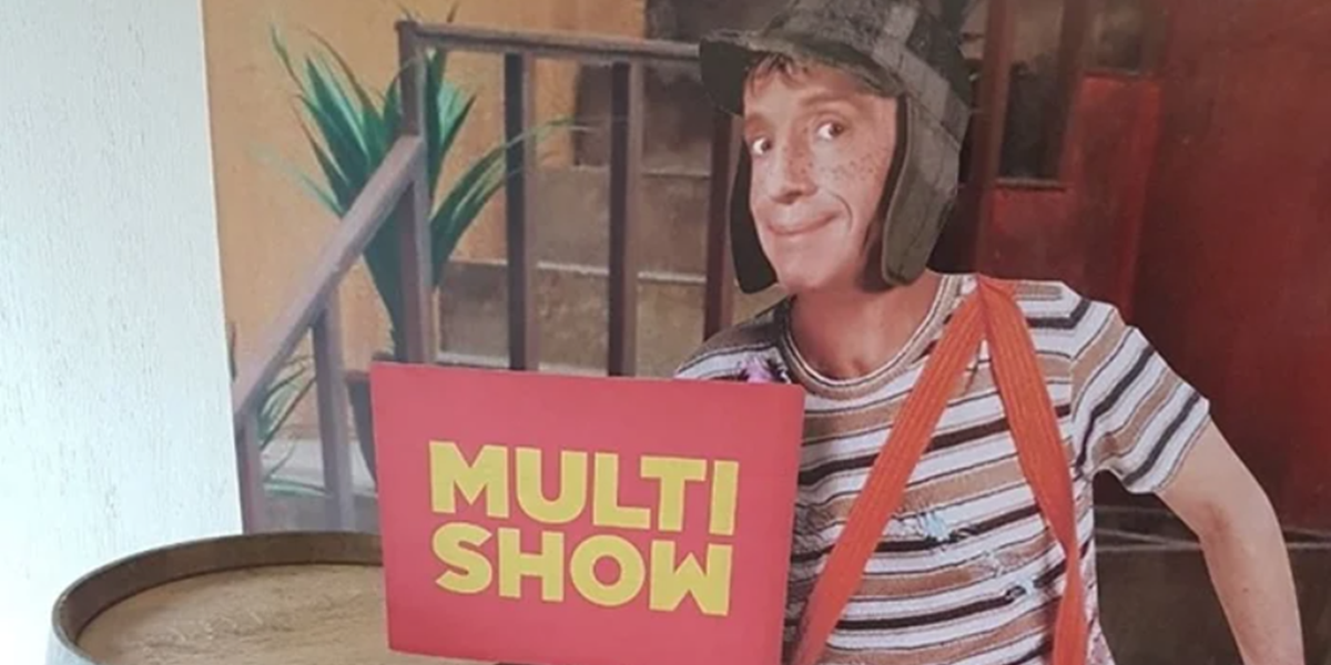 Chaves em divulgação do Multishow, que pode perder os direitos de exibição do seriado na TV Paga (Foto: Reprodução)