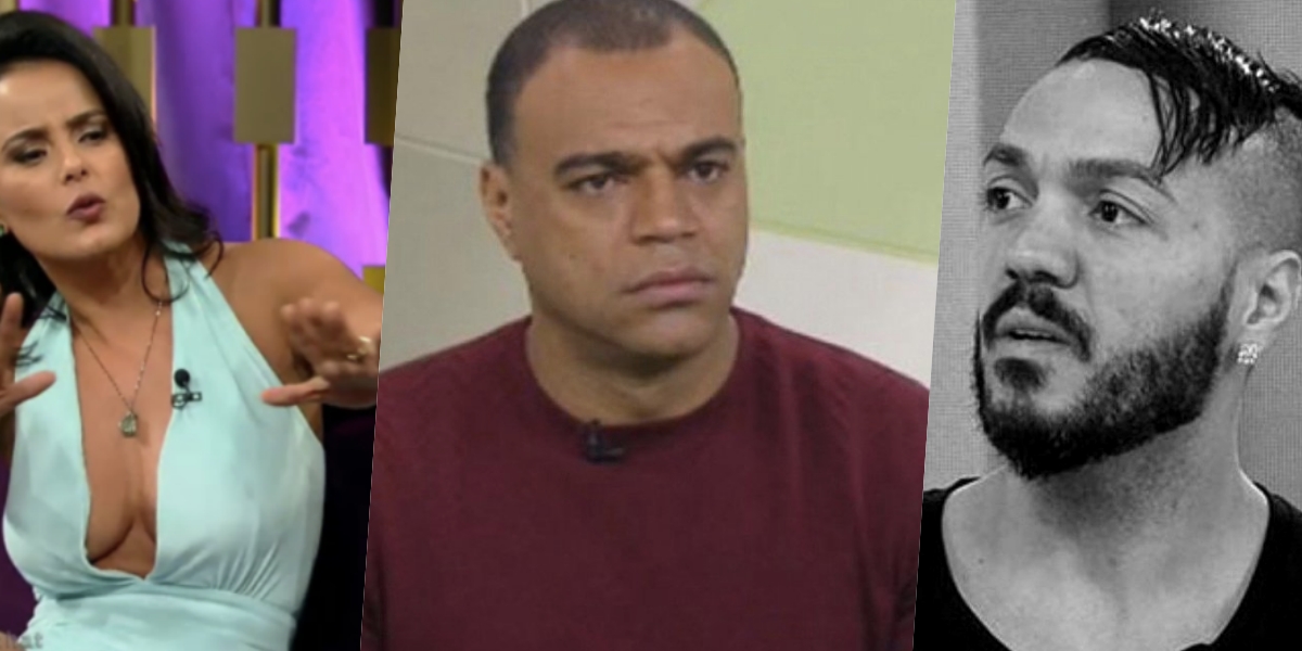 Denilson, casado com Luciele di Camargo, se envolveu com Belo novamente (Foto montagem: TV Foco)