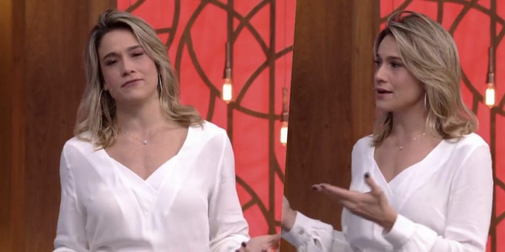 Fernanda Gentil Ap S Amea A De Liga O De F Tima V Homem Pelado No Tel O Vazou Tv Foco