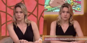 Fernanda Gentil estreou no 'Encontro' (Foto: reprodução/Globo)