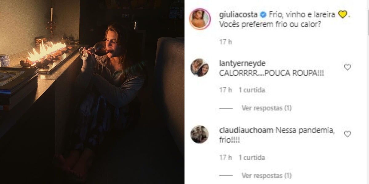 Giulia Costa fez post em seu apartamento luxuoso (Foto: Reprodução/Instagram)